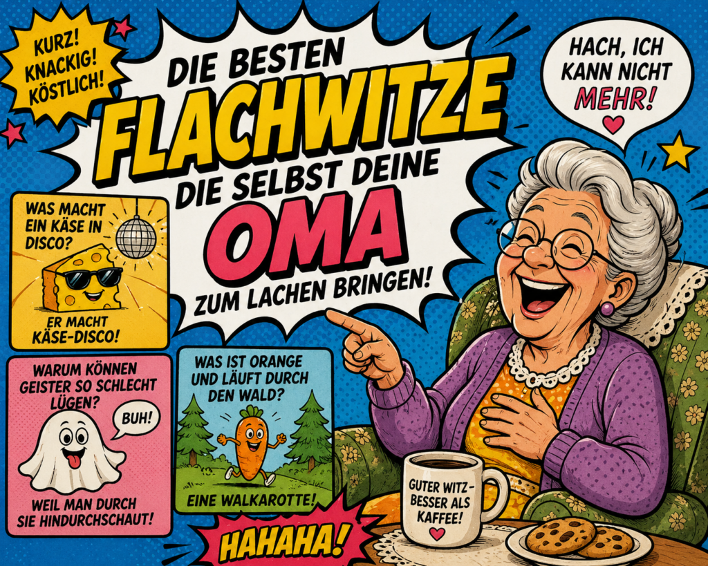 die besten Flachwitze