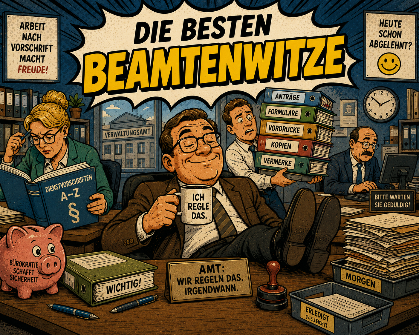 Die besten Beamtenwitze kurz