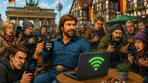 Wenn Chuck Norris nach Deutschland kommt