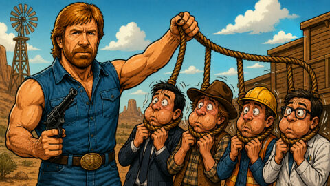 Chuck Norris atmet nicht