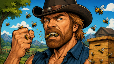 Chuck Norris ist kein Honig
