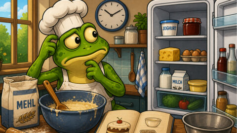 Warum konnte der Frosch nicht Backen