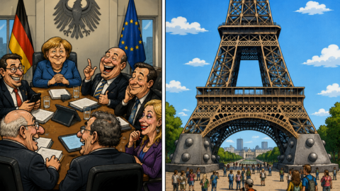 Was ist der Unterschied zwischen unserer Regierung und dem Eiffelturm