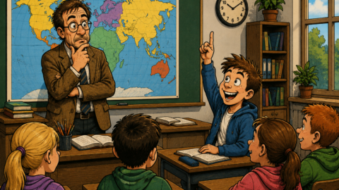 Fragt der Lehrer die Klasse