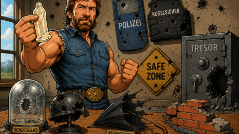 Chuck Norris ist so männlich