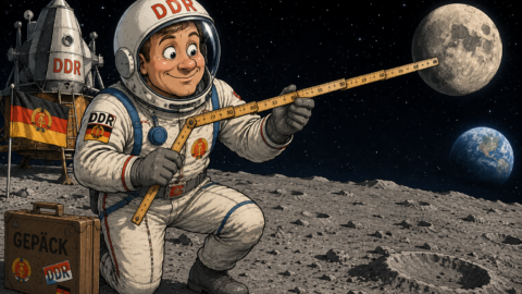 Warum hatte der DDR-Kosmonaut einen Zollstock im Gepäck