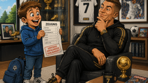 Der Sohn eines Fußballstars