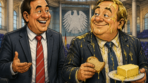 Ein Politiker zum anderen