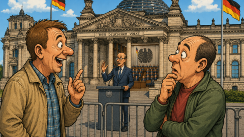 Der Bundeskanzler Merz hat heute