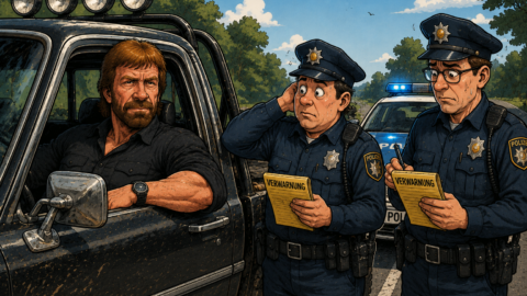 Chuck Norris wurde letztens