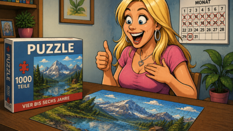 Warum ist eine Blondine stolz darauf,