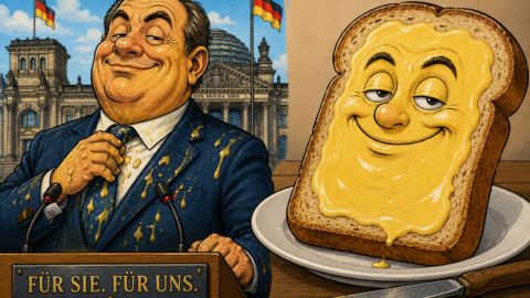 Was haben Politiker und ein Butterbrot gemeinsam