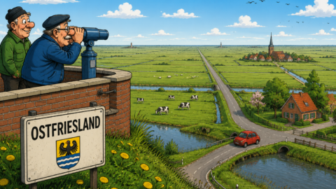 Warum ist es in Ostfriesland so flach?