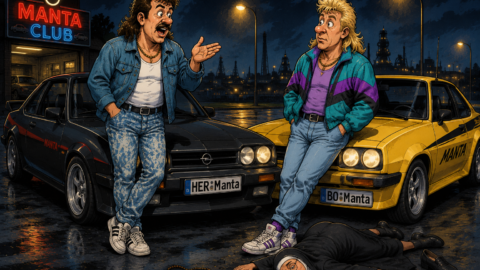 Treffen sich zwei Mantafahrer