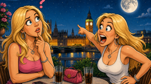 Fragt die eine Blondine die andere