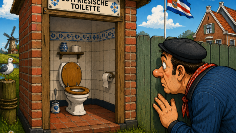 Wieso haben ostfriesische Toiletten keine Türen? Damit man nicht durch das Schlüsselloch schauen kann!