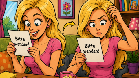 Wie kann man eine Blondine ewig beschäftigen