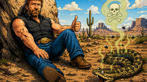 Chuck Norris wurde mal