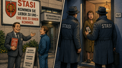 Werbemotto der STASI