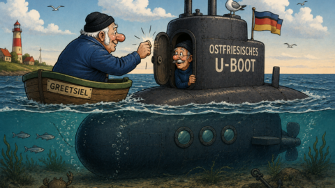 Wie versenkt man ein ostfriesisches U-Boot