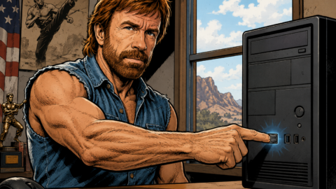 Chuck Norris braucht