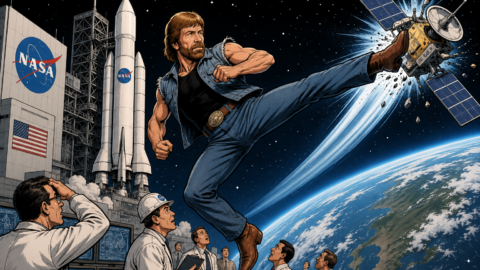 Die NASA baut Raketen