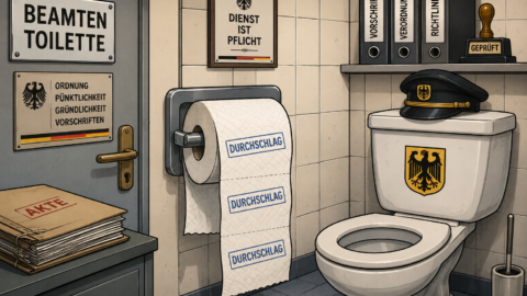 Warum gibt es auf Beamtentoiletten