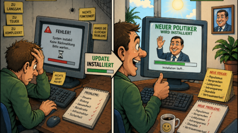 Warum sind Politiker wie Softwareupdates
