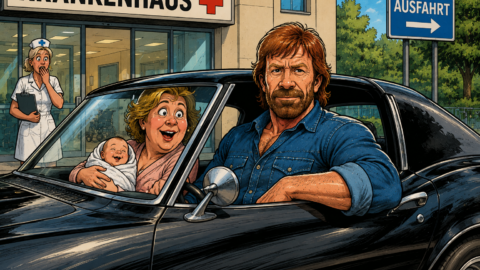 Chuck Norris hat seine Mutter