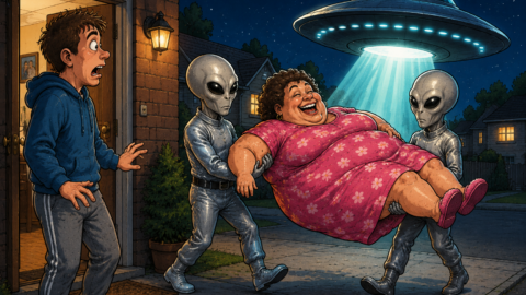 Deine Mutter wurde von Aliens