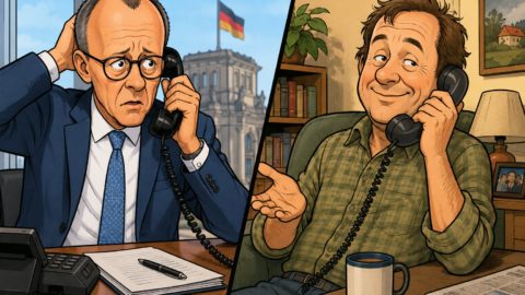 Das Telefon klingelt. „Meier“ meldet sich eine Stimme. Friedrich Merz: „Oh Entschuldigung, da habe ich mich verwählt“. Meier: „Macht doch nichts. Das haben wir schließlich alle.“