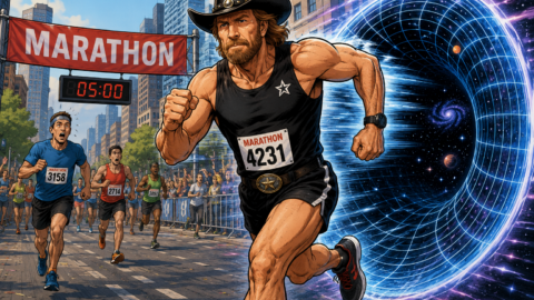 Chuck Norris läuft
