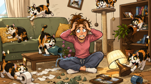 Katzen haben sieben Leben