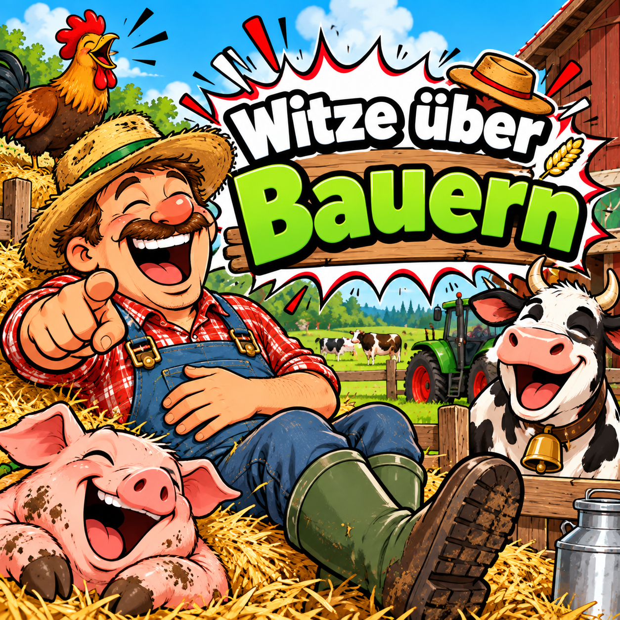 Witze über Bauern – die lustigsten Bauernwitze vom Land