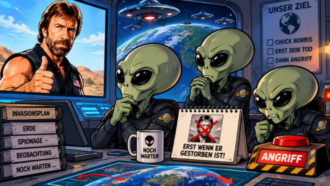 Es gibt feindliche Aliens