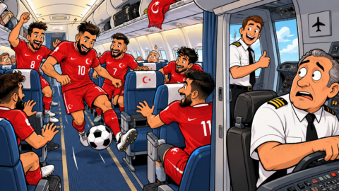 Die türkische Fußballmannschaft
