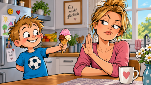 Mami möchtest du ein Eis