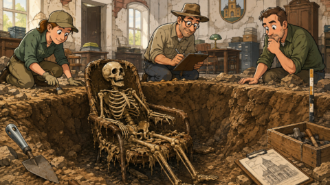Archäologen haben bei Ausgrabungen