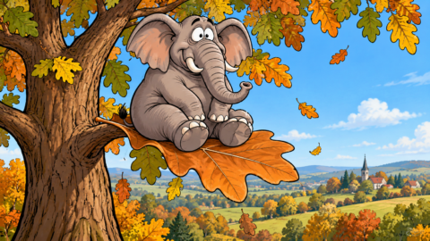 Wie kommt ein Elefant