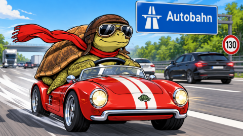 Wie schnell ist eine Schildkröte