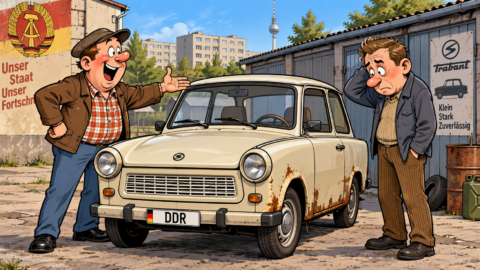 Erzählt ein DDR-Bürger stolz seinem Nachbarn