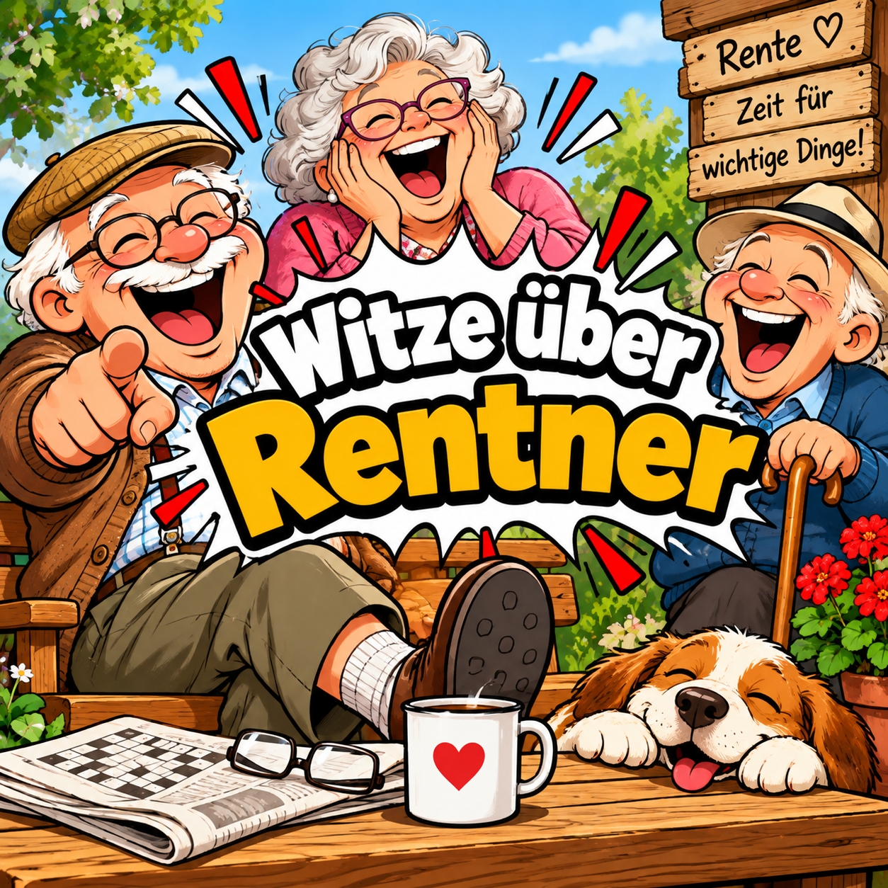 Witze über Rentner