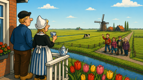 Warum ist Holland so flach