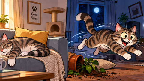 Warum schlafen Katzen tagsüber