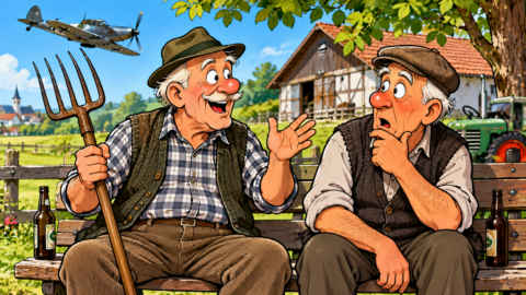 Treffen sich zwei Rentner