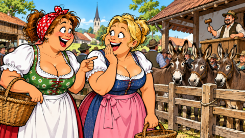 Morgen geht’s zusammen mit meinem Mann