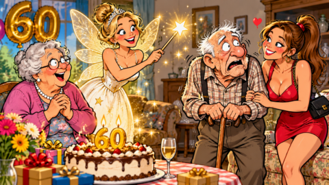 Oma und Opa haben beide ihren 60. Geburtstag