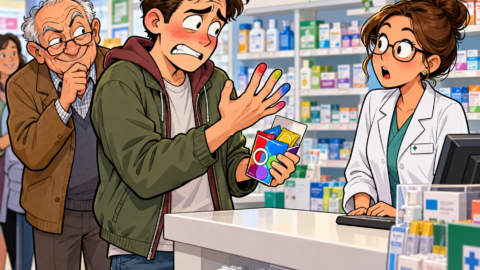 In der Apotheke