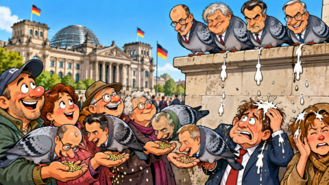 Politiker sind wie Tauben